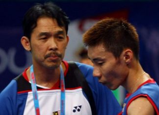 Rashid Sidek, seen her with Lee Chong Wei (right), has decided to quit the BAM training programme.