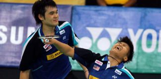 file photo of Ong Jian Guo-Lim Yin Loo. The mixed doubles pair went down fighting in the Indonesian Open Grand Prix Gold quarter-finals on Sept 27, 2013. They lost 21-18, 19-21, 19-21 to Indonesians Edi Subaktiar-Gloria Emanuelle.
