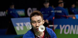 No birthday joy for Malaysia's Lee Chong Wei, who turns 31 on Monday, as he was beaten in straight sets by China's Chen Long in the Denmark Open men's singles final on Sunday.