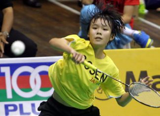 No small feat. 13-year-old Goh Jin Wei be the youngest player at the World Badminton Junior Championships beginning Wednesday in Bangkok.