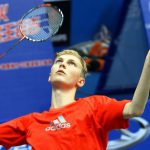 Viktor Axelsen in a file photo. He was trounced by Lee Chong Wei 21-11, 21-17 in the Denmark Open second round.