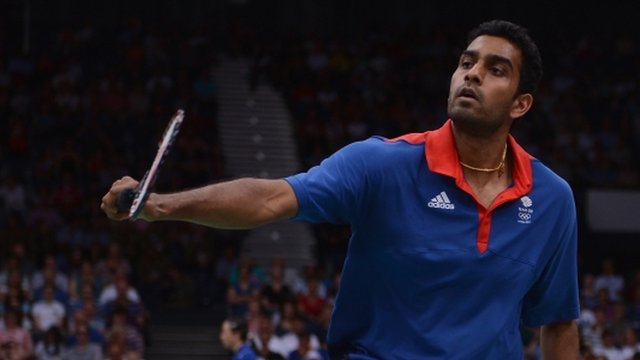 Ouseph was knocked out of the London 2012 men's singles by Kevin Cordon of Guatemala