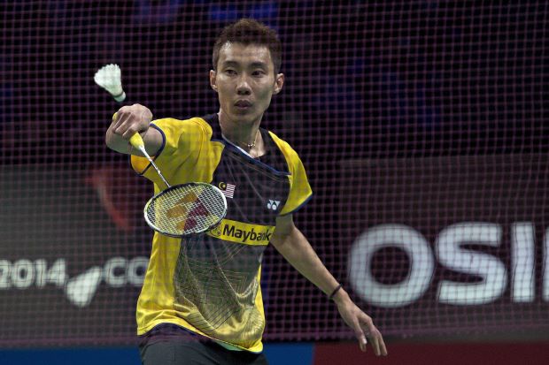 Lee Chong Wei in a file photo from the Denmark Open last week. He had no problem defeating India's P. Kashyap 22-20, 21-12 in the French Open first round. Lee Chong Wei in a file photo from the Denmark Open last week. He had no problem defeating India's P. Kashyap 22-20, 21-12 in the French Open first round.