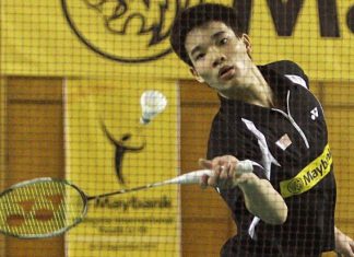 Soo Teck Zhi in a file photo. He is ready to bounce back after the defeat in the mixed team&rsquo;s quarter-finals to Indonesia&rsquo;s Jonatan Christie last week.