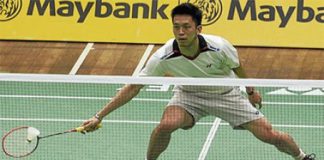 Misbun Ramdan Mohamed Misbun beat Goh Giap Chin 21-11, 21-15 in the first round of the Kuala Lumpur Open yesterday.