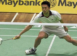 Misbun Ramdan Mohamed Misbun beat Goh Giap Chin 21-11, 21-15 in the first round of the Kuala Lumpur Open yesterday.