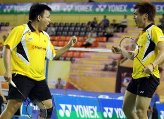 World no. 9 Hoon Thien How (left) and Tan Wee Kiong can clinch their spot in the Super Series Finals (Top 8) next month when they compete in the China Open from Nov 12-17.