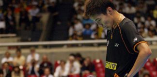 A thing of the past? World No.1 Lee Chong Wei seen here disputing a line call in a tournament in 2010 in this picture. BWF will finally implement the instant review system allowing players to challenge line calls, starting at the World Super Series Finals in December.