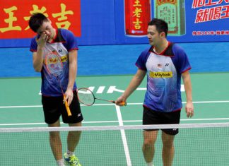 Koo Kien Keat-Tan Boon Heong were defeated 18-21, 18-21 by Russians Vladimir Ivanov-Ivan Sozonov at the China Open. They were the only Malaysians to be knocked out of the second round.