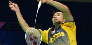 Chong Wei Feng faces his senior Lee Chong Wei in the Hong Kong Open second round on Nov 21, 2013.