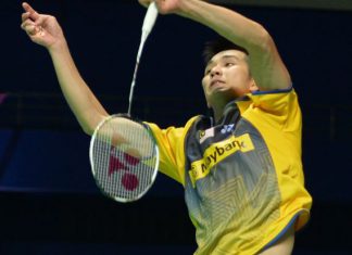 Chong Wei Feng faces his senior Lee Chong Wei in the Hong Kong Open second round on Nov 21, 2013.