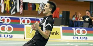 Soo Teck Zhi beat Luis Ramon Garrido of Mexico 21-11, 21-12 in the second round and will meet Yang Sheng Jie of Taiwan today.