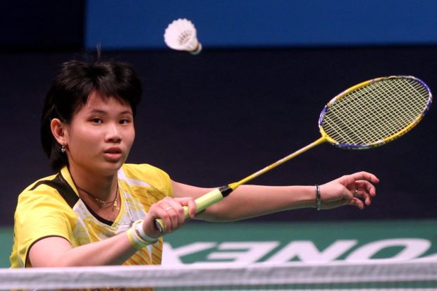 Tai Tzu-ying of Taiwan put on an impressive show to beat Thailand’s Porntip Buranaprasertsuk 21-19, 21-17. Tai Tzu-ying of Taiwan put on an impressive show to beat Thailand’s Porntip Buranaprasertsuk 21-19, 21-17.