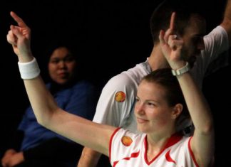 Denmark's Cristinna Pedersen is the queen of the court with two titles (women's and mixed doubles) at the recently concluded BWF Super Series Finals in Kuala Lumpur.