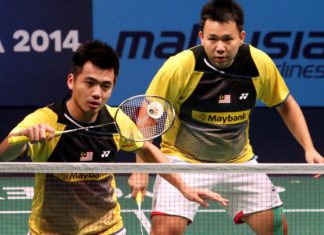 Hoon Thien How-Tan Wee Kiong lost to world champions Mohd Ahsan-Hendra Setiawan in their Group A match of the Super Series Finals.