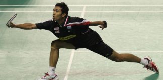 Iskandar Zulkarnain Zainuddin in a file photo. All hope is on him in the men's singles category after Chong Wei Feng crashed out in the opening round.