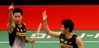 Goh V Shem (left) and Lim Khim Wah will re-united for the second time in January next year after their partnership was broken up two months ago