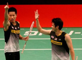 Goh V Shem (left) and Lim Khim Wah will re-united for the second time in January next year after their partnership was broken up two months ago