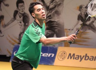 Holland's Eric Pang is coached by China-born Dutch former European single's champion player and wife, Yao Jie.