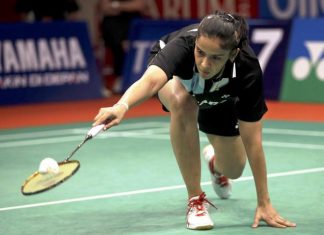 Saina Nehwal has a good chance to climb up once again if she progresses to the semifinals or final of the ongoing India Grand Prix Gold in Lucknow.