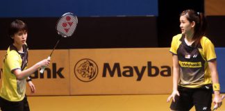 National doubles players Vivian Hoo (left) and Woon Khe Wei, who lost in the first round of the Malaysian Open last week, will be looking to bounce back at the India Open starting on Wednesday.