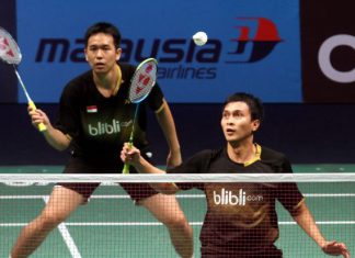 Mohd Ahsan-Hendra Setiawan on their way to winning the BWF World Superseries Finals in December. Last year, they also won the Malaysian Open, Indonesian Open, Singapore Open and Japan Open.
