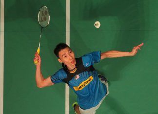 Lee Chong Wei is nursing an ankle injury and will be fighting to get fit in time for the All-England which begins on March 4.