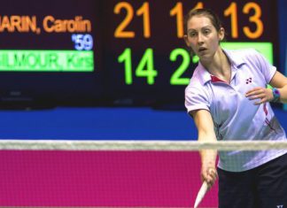Scotland's top women's singles player Kirsty Gilmour has moved into badminton's top 20 for the first time.