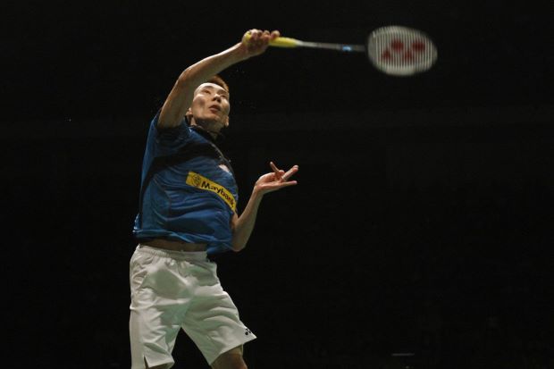 Lee Chong Wei in a file photo. He will decide on Saturday if he is going to  the All-England. 