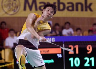 Goh Soon Huat finished top in Thomas Cup Trial
