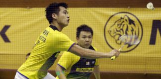 Hoon Thien How-Tan Wee Kiong in a file photo. They lost to Japan's Takeshi Kamura-Keigo Sonoda 19-21, 14-21 in the German Open semi-finals.