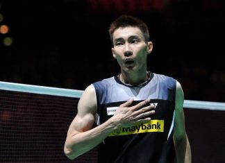 Malaysia's Lee Chong Wei had a close shave with defeat before beating South Korean Son Wan-ho in three sets in the semi-final of the All-England in Birmingham on Saturday.