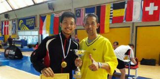 Ramdan will play in the Thomas Cup Finals selection trial on Friday.