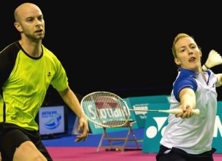 It was the third three-game victory for Blair and Bankier, having beaten Patrick Buhl and Rikke Hansen of Denmark 21-17 19-21 21-15 in the second round and knocking out Dutch third seeds Jorrit De Ruiter and Samantha Barning 18-21 21-12 21-14 in the semi-finals.