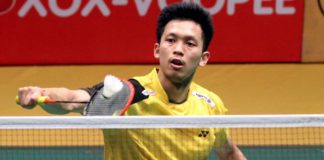 Misbun Ramdan Misbun in a file photo. He beat the experienced Joachim Persson of Denmark 21-16, 18-21, 21-8 in the All-England first qualifying round.