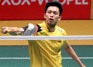 Misbun Ramdan Misbun in a file photo. He beat the experienced Joachim Persson of Denmark 21-16, 18-21, 21-8 in the All-England first qualifying round.