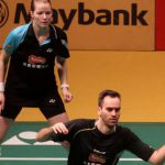 Joachim Fischer Nielsen and Christinna Pedersen in a file photo. They beat India’s Tarun Kona-Ashwini Ponnappa 21-13, 21-16 in the first round of the All-England.