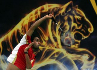 The Commonwealth Games silver medallist will be severely tested when he faces rising Japanese star Kento Momota in the second round.