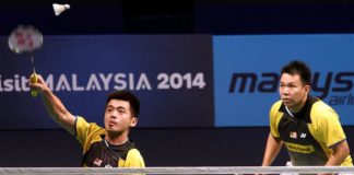 Hoon Thien How (right) and Tan Wee Kiong are now the highest ranked Malaysian pair at No.7.