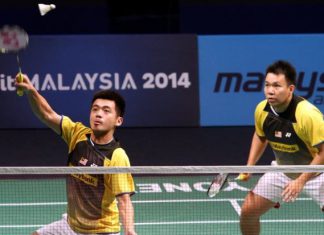 Hoon Thien How (right) and Tan Wee Kiong are now the highest ranked Malaysian pair at No.7.