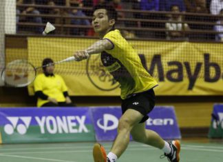 Chong Wei Feng in a file photo. He went down to Lee Chong Wei 6-21, 12-21 in the All-England second round in just 35 minutes.