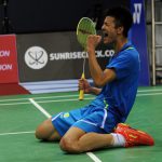 In the other semi-final, second seed Chen Long came through by the skin of his teeth with a titanic 21-15, 21-23, 21-19 win over a pumped-up Jan O Jorgensen of Denmark in a 79-minute encounter.