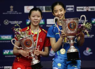 Wang Shixian is on fire since winning All England last month