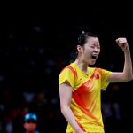 Li XueRui was struggling to make it to the quarterfinals of the Singapore Open on Thursday, but she was able to find her rhythm when playing against Taiwan's Tai Tzu-ying