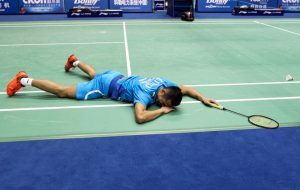 Lin Dan, are you OK?