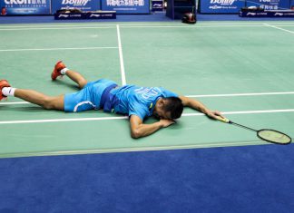 Lin Dan, are you OK?