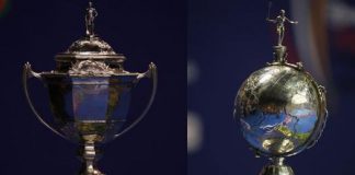 Thomas Cup (left) and Uber Cup