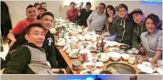 Can you spot Lee Chong Wei and Lee Yong-dae in these pictures?