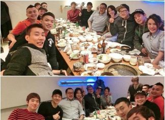 Can you spot Lee Chong Wei and Lee Yong-dae in these pictures?