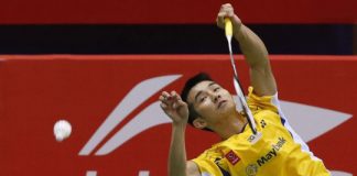 Chong Wei Feng plays a key role in stabalizing Malaysia's performance in the Thomas Cup Finals